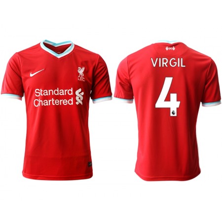 Liverpool Virgil van Dijk 4 Thuis Shirt 2020-21